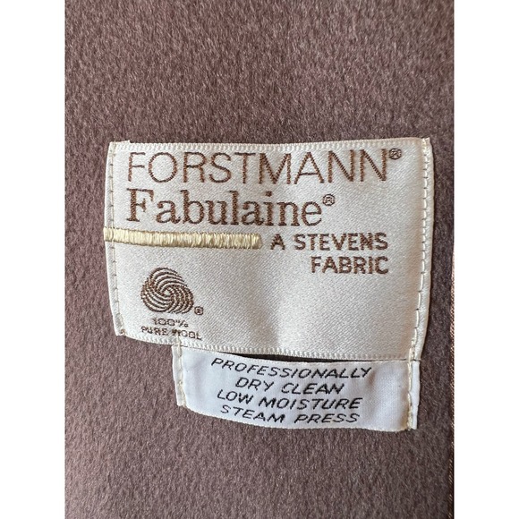 Vintage Alorna 100% Wool Jacket Coat by Forstmann Overcoat Size Large - Picture 13 of 15